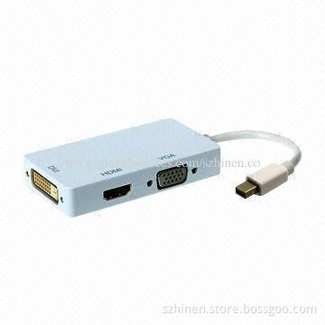 Mini DP to DisplayPort/HDMI/DVI Adapter, Powered from Mini DisplayPort Source